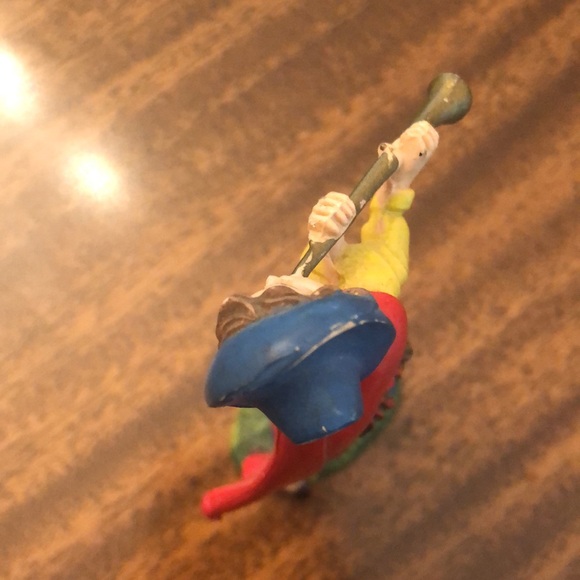 Vintage Italian Nativity Figure Plastic Replacement Shephard Boy Playing Horn - Picture 15 of 16